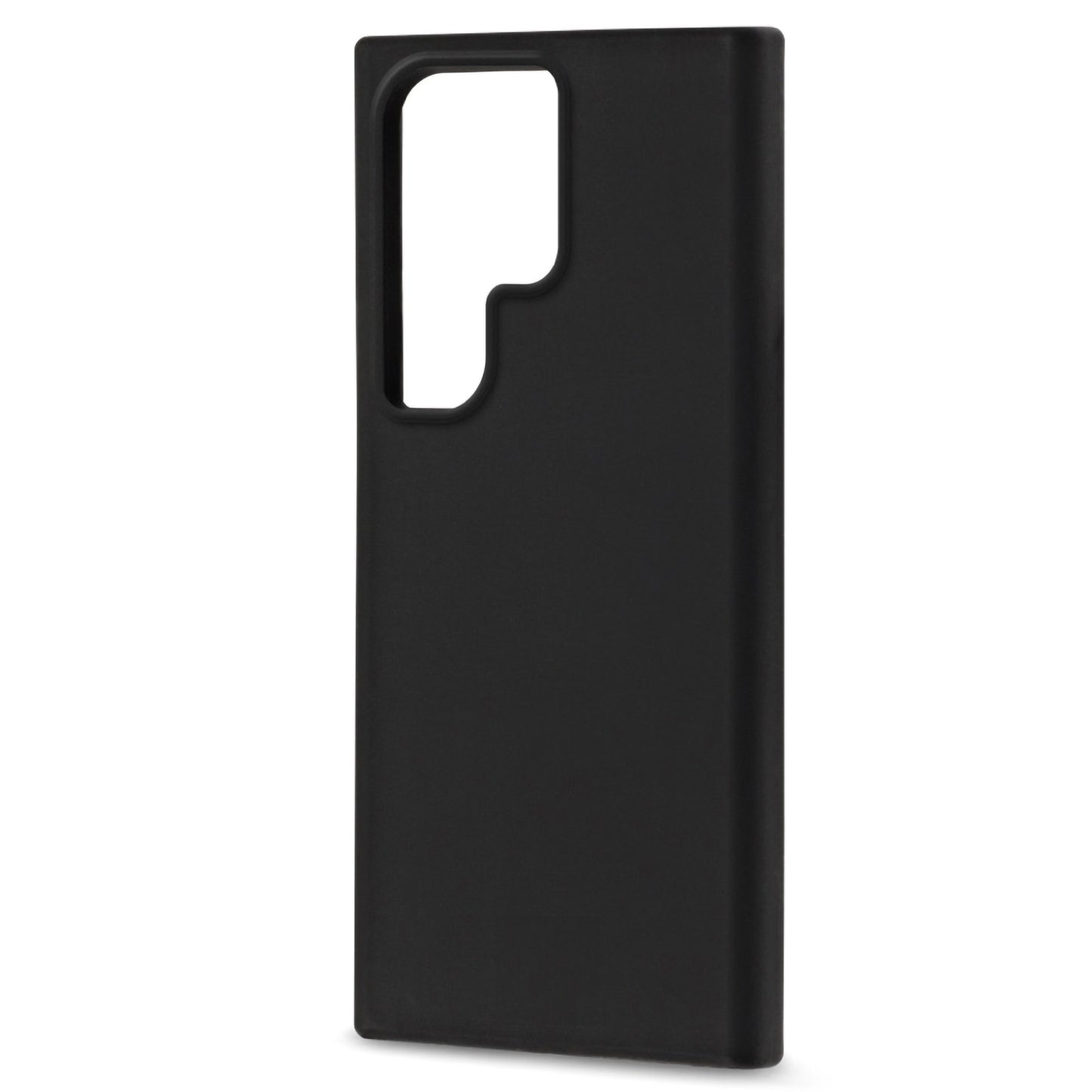 MEZON Samsung Galaxy S25 Ultra (6.9") Slim Black Premium TPU Gel Back Case – Shock Absorption (Galaxy S25 Ultra, Gel Black)