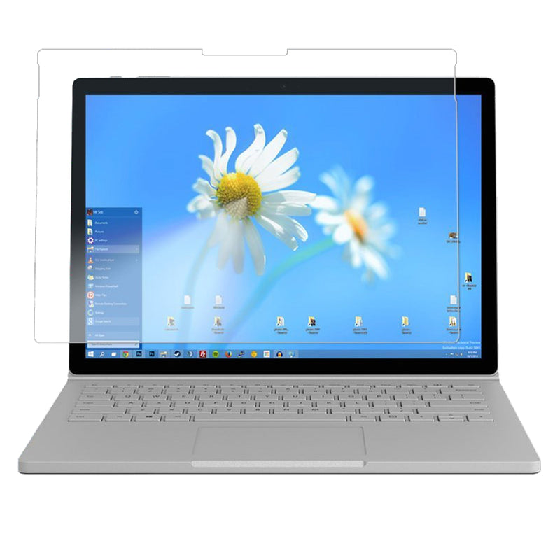 Microsoft Surface Book clear and matte film screen protector guide