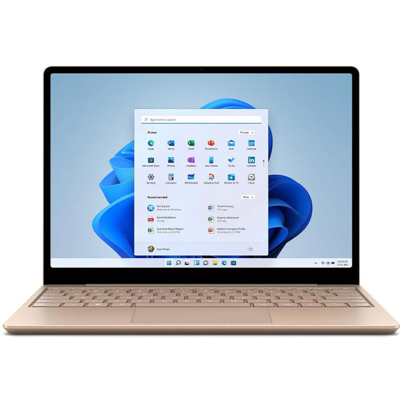 Microsoft Surface Laptop Go 2 clear and matte film screen protector guide