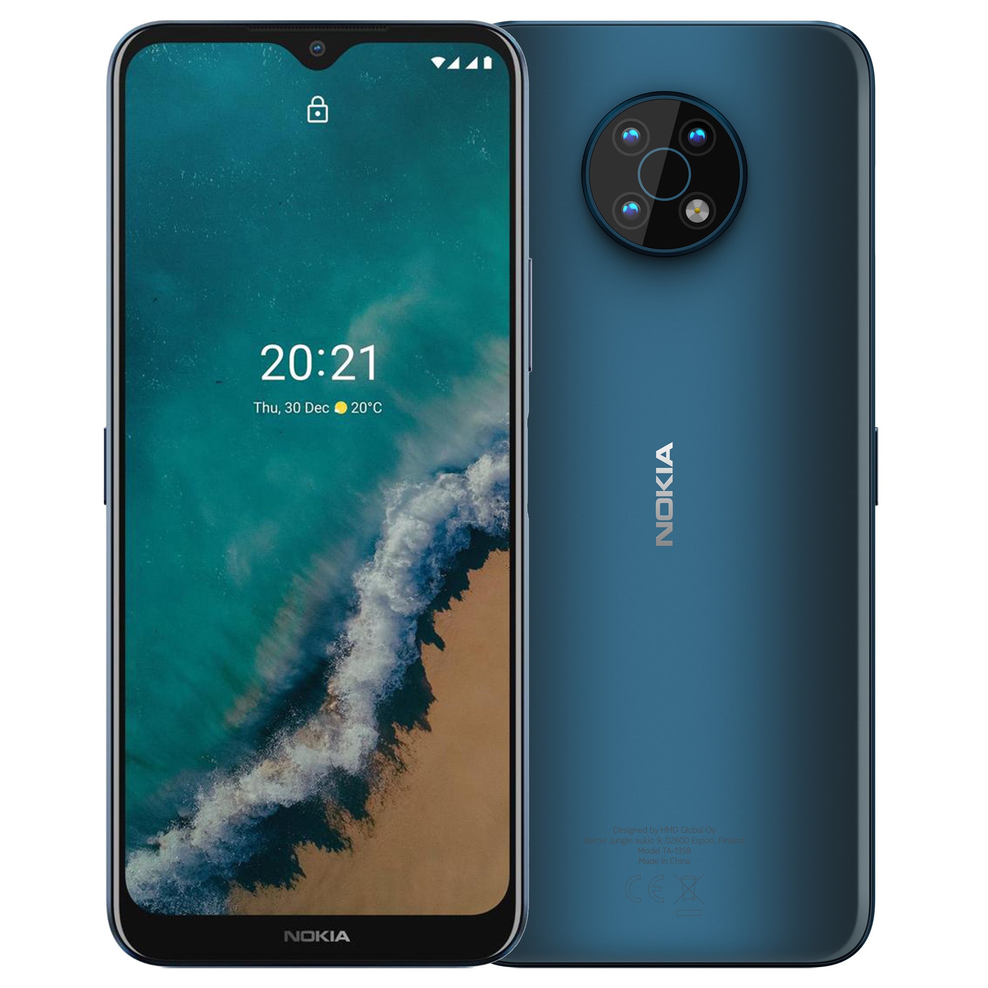 Nokia G50 device and accessories