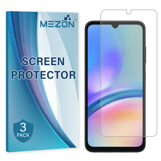 [3 Pack] MEZON Samsung Galaxy A05s Ultra Clear Screen Protector Case Friendly Film (Galaxy A05s, Clear)
