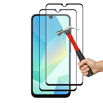 [2 Pack] MEZON Full Coverage Samsung Galaxy A16 5G Tempered Glass Crystal Clear Premium 9H HD Screen Protector
