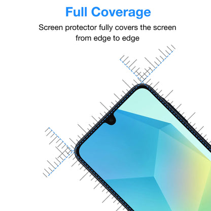 [3 Pack] MEZON Samsung Galaxy A16 5G Premium Hydrogel Clear Edge-to-Edge Full Coverage Screen Protector Fingerprint Sensor Film