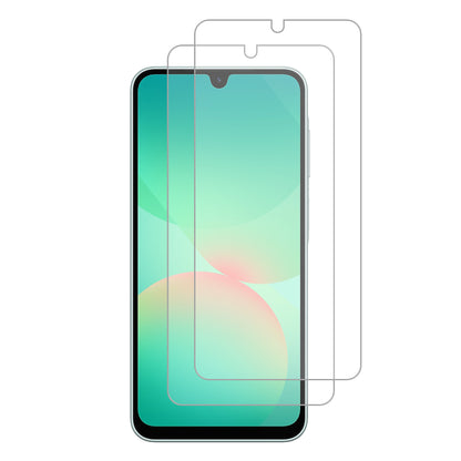 [2 Pack] MEZON Samsung Galaxy A17 4G Tempered Glass Crystal Clear Premium 9H HD Case Friendly Screen Protector (Galaxy A17 4G, 9H)