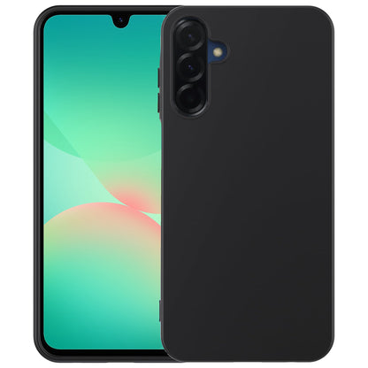 MEZON Samsung Galaxy A26 5G Slim Black Premium TPU Gel Back Case – Shock Absorption (Galaxy A26 5G, Gel Black)