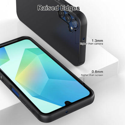 MEZON Samsung Galaxy A26 5G Slim Black Premium TPU Gel Back Case – Shock Absorption (Galaxy A26 5G, Gel Black)