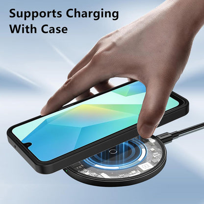 MEZON Samsung Galaxy A26 5G Slim Black Premium TPU Gel Back Case – Shock Absorption (Galaxy A26 5G, Gel Black)