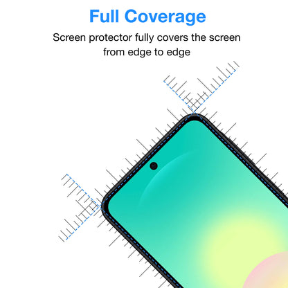 [3 Pack] MEZON Samsung Galaxy A27 5G Premium Hydrogel Clear Edge-to-Edge Full Coverage Screen Protector Fingerprint Sensor Film