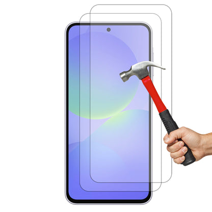 [2 Pack] MEZON Samsung Galaxy A36 5G Tempered Glass Crystal Clear Premium 9H HD Case Friendly Screen Protector (Galaxy A36 5G, 9H)