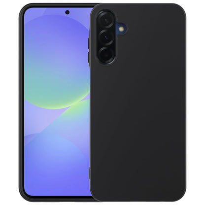 MEZON Samsung Galaxy A36 5G Slim Black Premium TPU Gel Back Case – Shock Absorption (Galaxy A36 5G, Gel Black)