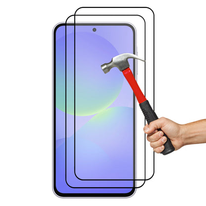 [2 Pack] MEZON Full Coverage Samsung Galaxy A36 5G Tempered Glass Crystal Clear Premium 9H HD Screen Protector