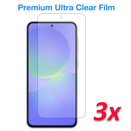 [3 Pack] MEZON Samsung Galaxy A36 5G Ultra Clear Screen Protector Case Friendly Film (Galaxy A36 5G, Clear)