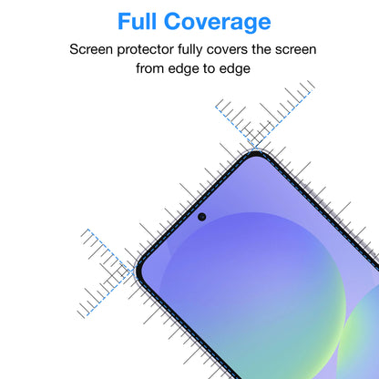 [2 Pack] MEZON Full Coverage Samsung Galaxy A36 5G Tempered Glass Crystal Clear Premium 9H HD Screen Protector