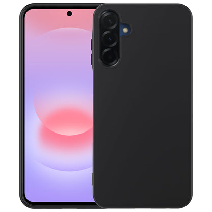 MEZON Samsung Galaxy A37 5G Slim Black Premium TPU Gel Back Case – Shock Absorption (Galaxy A37 5G, Gel Black)