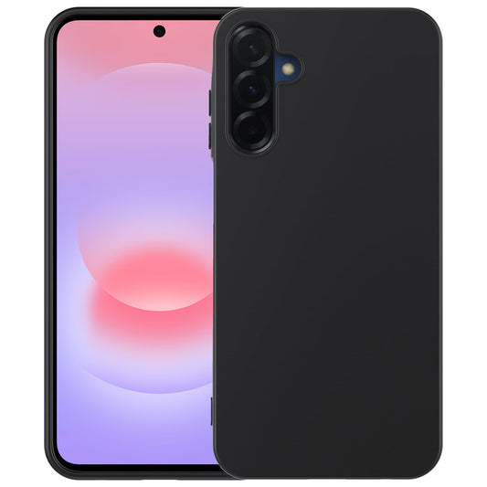 MEZON Samsung Galaxy A37 5G Slim Black Premium TPU Gel Back Case – Shock Absorption (Galaxy A37 5G, Gel Black)