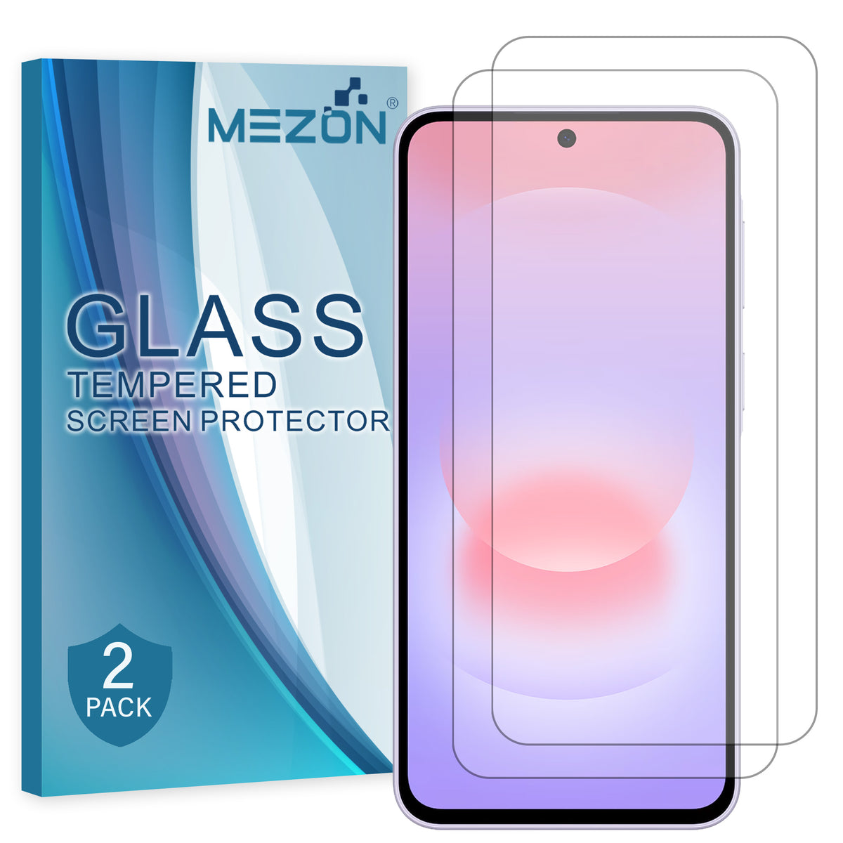 Galaxy A37 5G case-friendly tempered glass