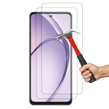 [2 Pack] MEZON Tempered Glass for OPPO A40 4G Crystal Clear Premium 9H HD Case Friendly Screen Protector (OPPO A40 4G, 9H)