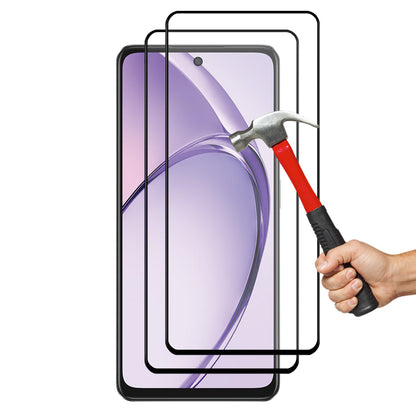 [2 Pack] MEZON Full Coverage Tempered Glass for OPPO A40 4G Crystal Clear Premium 9H HD Screen Protector (OPPO A40 4G, 9H Full)