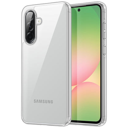 MEZON Galaxy A56 5G Ultra Slim Crystal Clear Premium TPU Gel Back Case – Shock Absorption, Wireless Charging Compatible