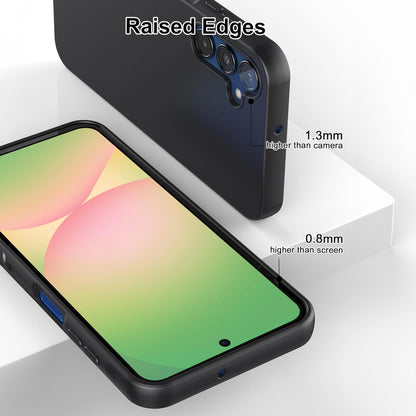 MEZON Samsung Galaxy A56 5G Slim Black Premium TPU Gel Back Case – Shock Absorption (Galaxy A56 5G, Gel Black)