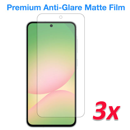[3 Pack] MEZON Samsung Galaxy A56 5G Anti-Glare Matte Screen Protector Case Friendly Film (Galaxy A56 5G, Matte)