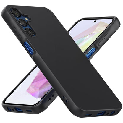 MEZON Samsung Galaxy A56 5G Slim Black Premium TPU Gel Back Case – Shock Absorption (Galaxy A56 5G, Gel Black)