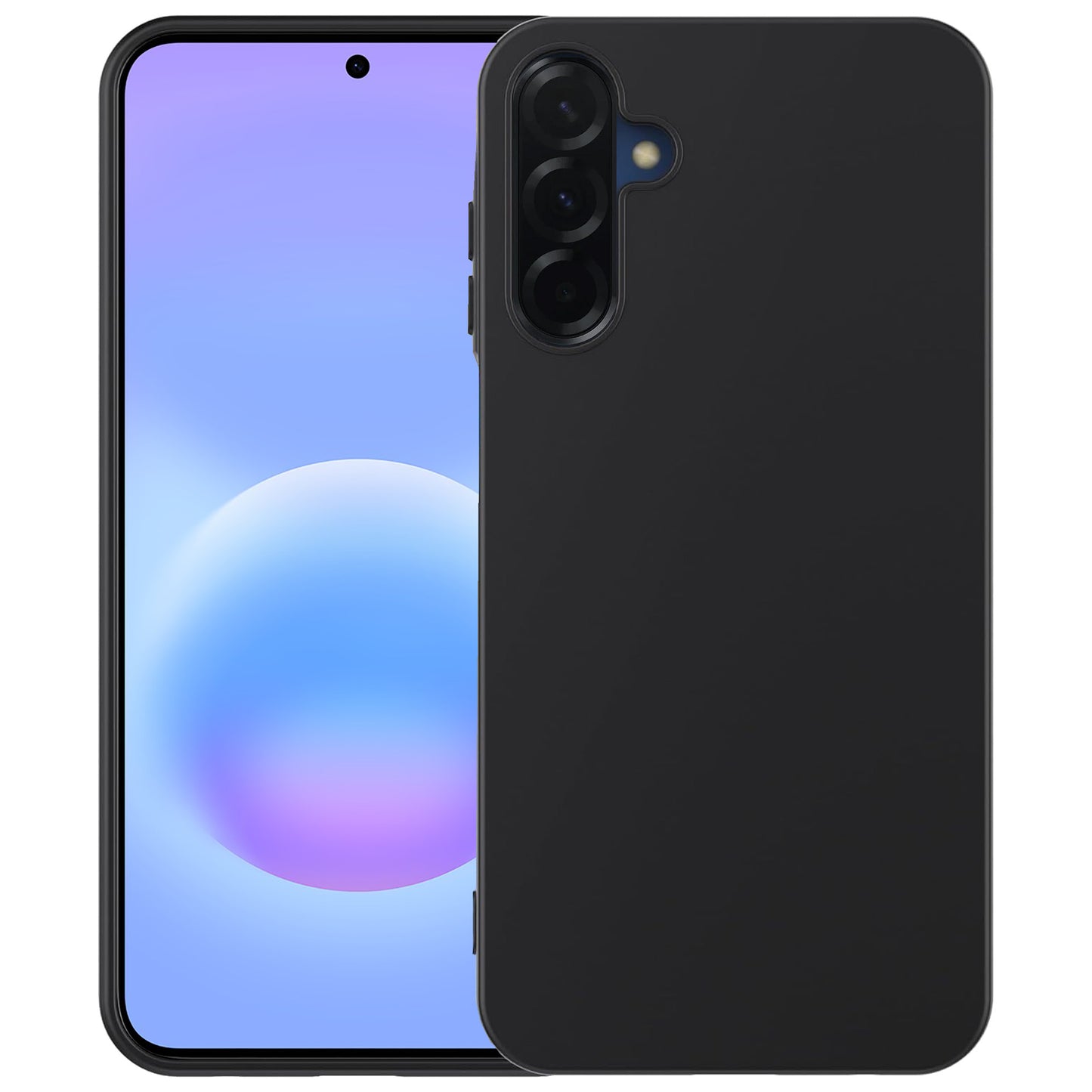 MEZON Samsung Galaxy A57 5G Slim Black Premium TPU Gel Back Case – Shock Absorption (Galaxy A57 5G, Gel Black)