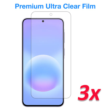 [3 Pack] MEZON Samsung Galaxy A57 5G Ultra Clear Screen Protector Case Friendly Film (Galaxy A57 5G, Clear)