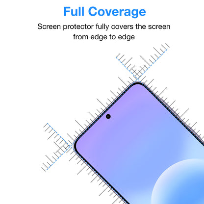 [2 Pack] MEZON Full Coverage Samsung Galaxy A57 5G Tempered Glass Crystal Clear Premium 9H HD Screen Protectors