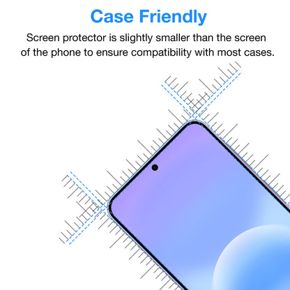 [3 Pack] MEZON Samsung Galaxy A57 5G Ultra Clear Screen Protector Case Friendly Film (Galaxy A57 5G, Clear)