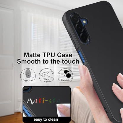 MEZON Samsung Galaxy A57 5G Slim Black Premium TPU Gel Back Case – Shock Absorption (Galaxy A57 5G, Gel Black)