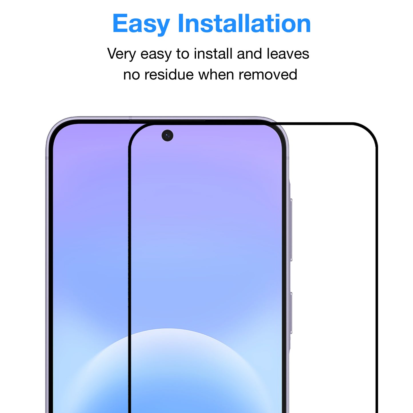 [2 Pack] MEZON Full Coverage Samsung Galaxy A57 5G Tempered Glass Crystal Clear Premium 9H HD Screen Protectors