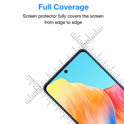 [3 Pack] MEZON OPPO A58 4G Premium Hydrogel Clear Edge-to-Edge Full Coverage Screen Protector Film