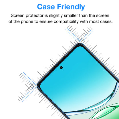 [3 Pack] MEZON OPPO A5 5G Ultra Clear Screen Protector Case Friendly Film (OPPO A5 5G, Clear)