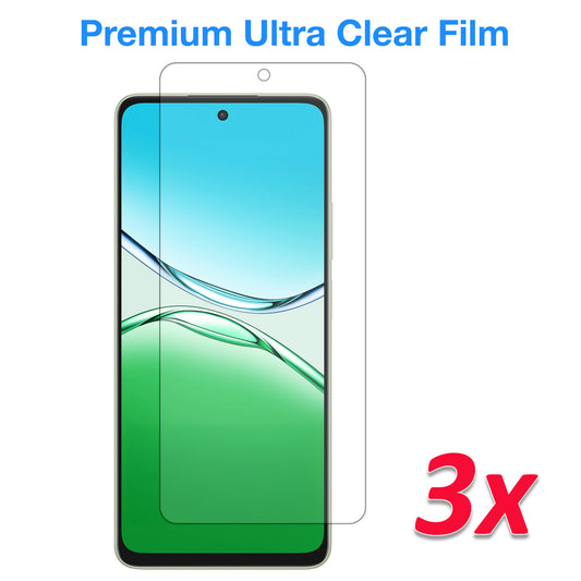 [3 Pack] MEZON OPPO A5 Pro 5G Ultra Clear Screen Protector Case Friendly Film (OPPO A5 Pro 5G, Clear)