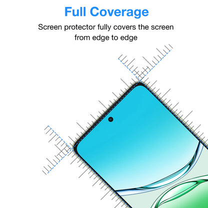 [2 Pack] MEZON OPPO A5 Pro 5G Full Coverage Tempered Glass Crystal Clear Premium 9H HD Screen Protector (OPPO A5 Pro 5G, 9H Full)