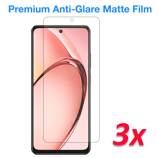 [3 Pack] MEZON OPPO A60 5G Anti-Glare Matte Screen Protector Case Friendly Film (OPPO A60 5G, Matte)