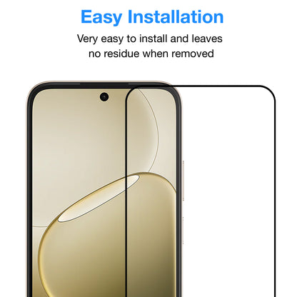 [2 Pack] MEZON OPPO A6 5G Full Coverage Tempered Glass Crystal Clear Premium 9H HD Screen Protector (OPPO A6 5G, 9H Full)