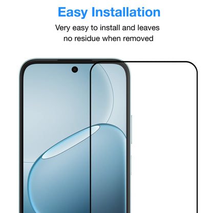 [2 Pack] MEZON OPPO A6x 4G Full Coverage Tempered Glass Crystal Clear Premium 9H HD Screen Protector (OPPO A6x 4G, 9H Full)