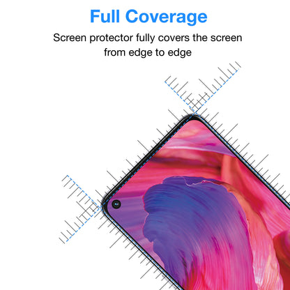 [3 Pack] MEZON OPPO A54 5G Premium Hydrogel Clear Edge-to-Edge Full Coverage Screen Protector Film