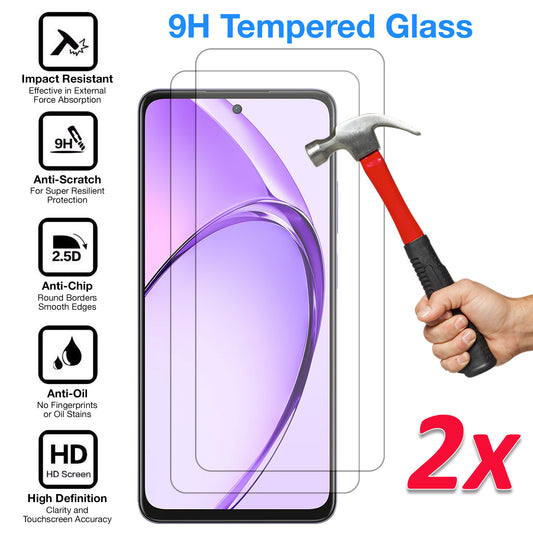 Case-friendly tempered glass for OPPO A80 5G