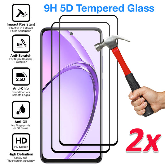 Full-cover tempered glass for OPPO A80 5G