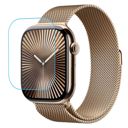 [3 Pack] MEZON Apple Watch Series 10 (42 mm) Ultra Clear TPU Film Screen Protectors Shock Absorption (Apple Watch 10 42mm, Clear)