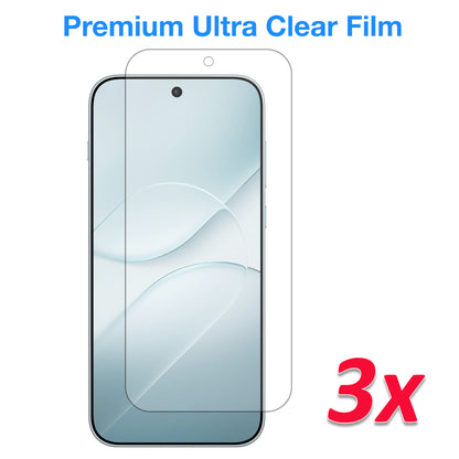 [3 Pack] MEZON OPPO Find X10 5G Clear Screen Protector Case Friendly Film (OPPO Find X10 5G, Clear)
