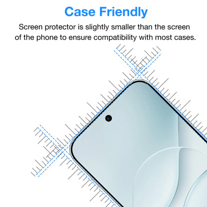 [2 Pack] MEZON Tempered Glass for OPPO Find X10 5G Crystal Clear Premium 9H HD Case Friendly Screen Protector (OPPO Find X10 5G, 9H)