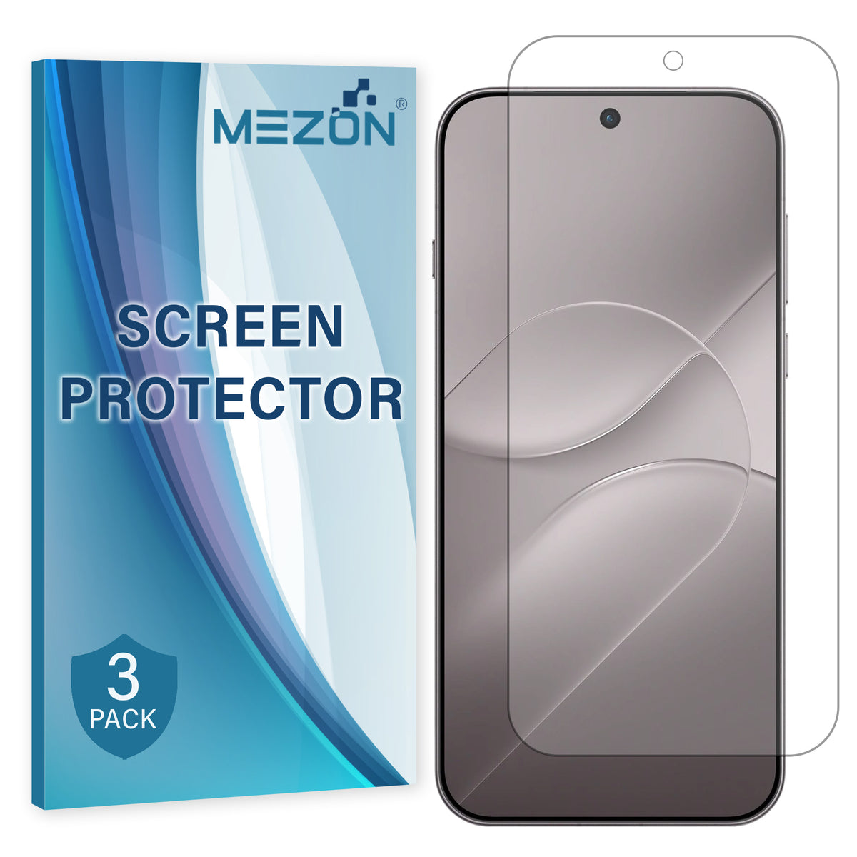 [3 Pack] MEZON OPPO Find X10 Pro Max 5G Premium Hydrogel Clear Edge-to-Edge Full Coverage Screen Protector Film