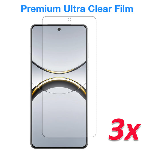 [3 Pack] MEZON OPPO Find X8 Pro Ultra Clear Screen Protector Case Friendly Film (OPPO Find X8 Pro, Clear)