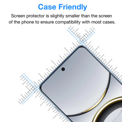 [3 Pack] MEZON OPPO Find X8 Pro Anti-Glare Matte Screen Protector Case Friendly Film (OPPO Find X8 Pro, Matte)