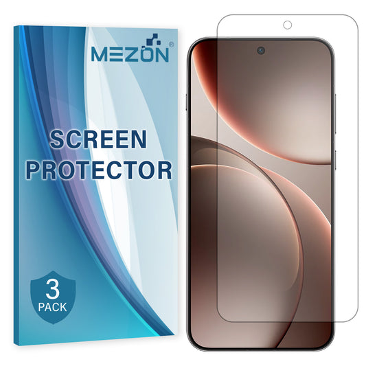 [3 Pack] MEZON OPPO Find X9 Pro 5G Anti-Glare Matte Screen Protector Case Friendly Film (OPPO Find X9 Pro 5G, Matte)
