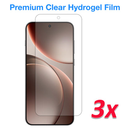 [3 Pack] MEZON OPPO Find X9 Pro 5G Premium Hydrogel Clear Edge-to-Edge Full Coverage Screen Protector Film